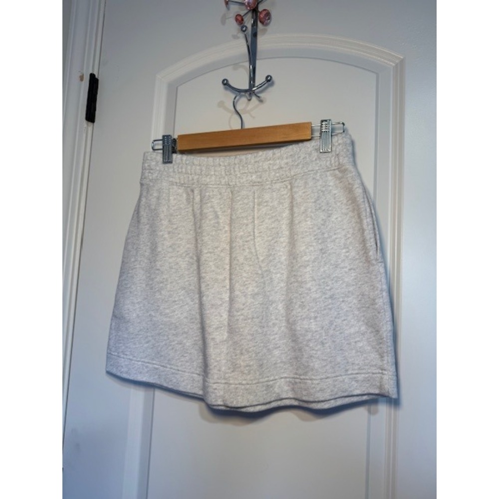 Aerie - Ribbed Knit Mini Skirt Elastic Waist Casual Lounge Size Small - Picture 3 of 3